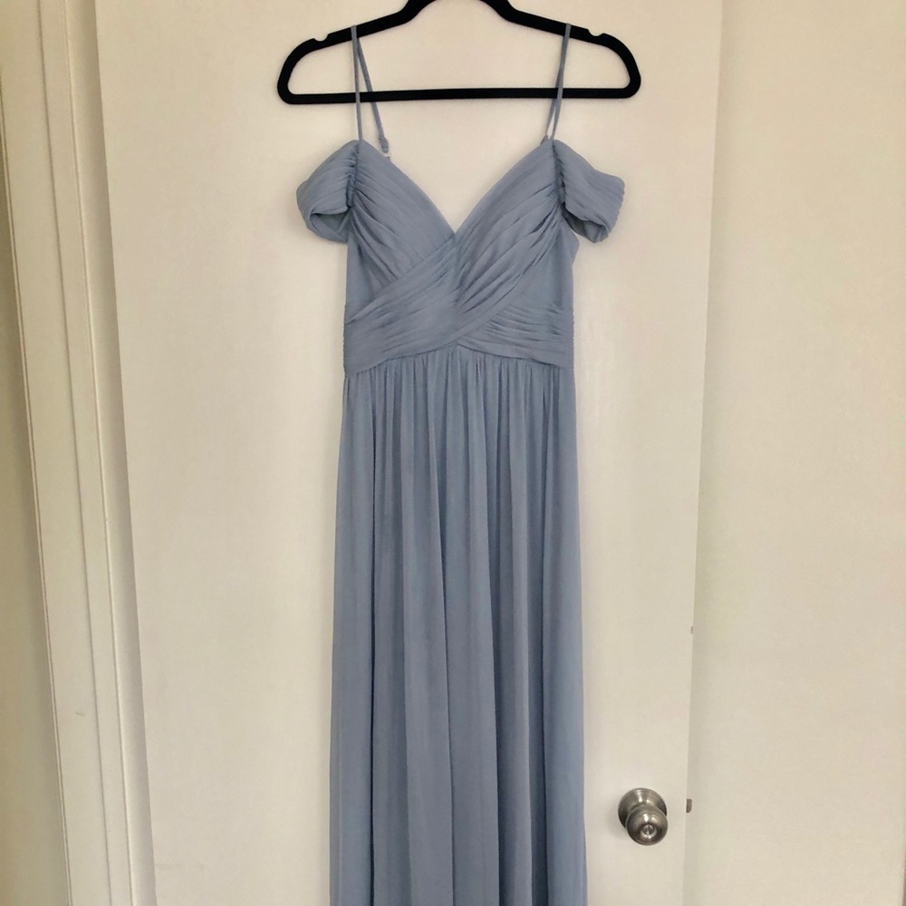 Dusty Blue Gown